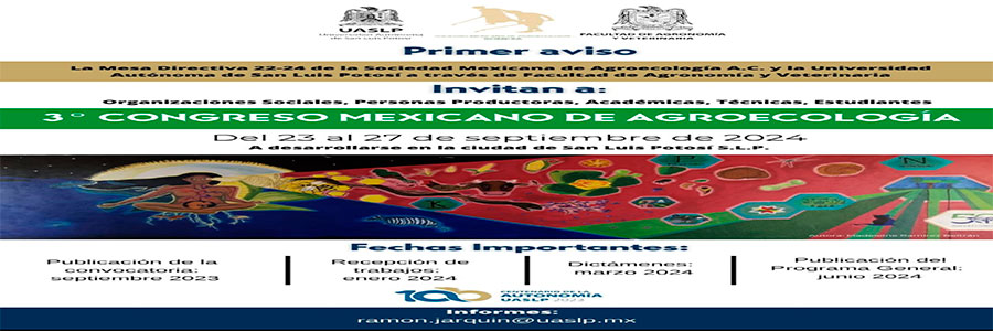 3er Cogreso Mexicano de Agroecología